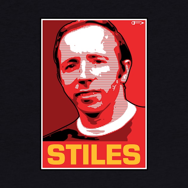 Stiles - MUFC by David Foy Art